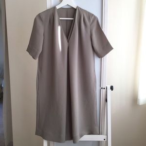 COS | V-neck Shirt Dress